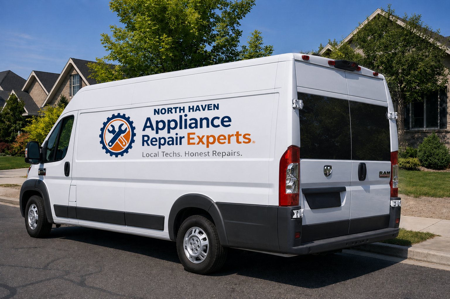 North Haven Appliance Repair Experts van
